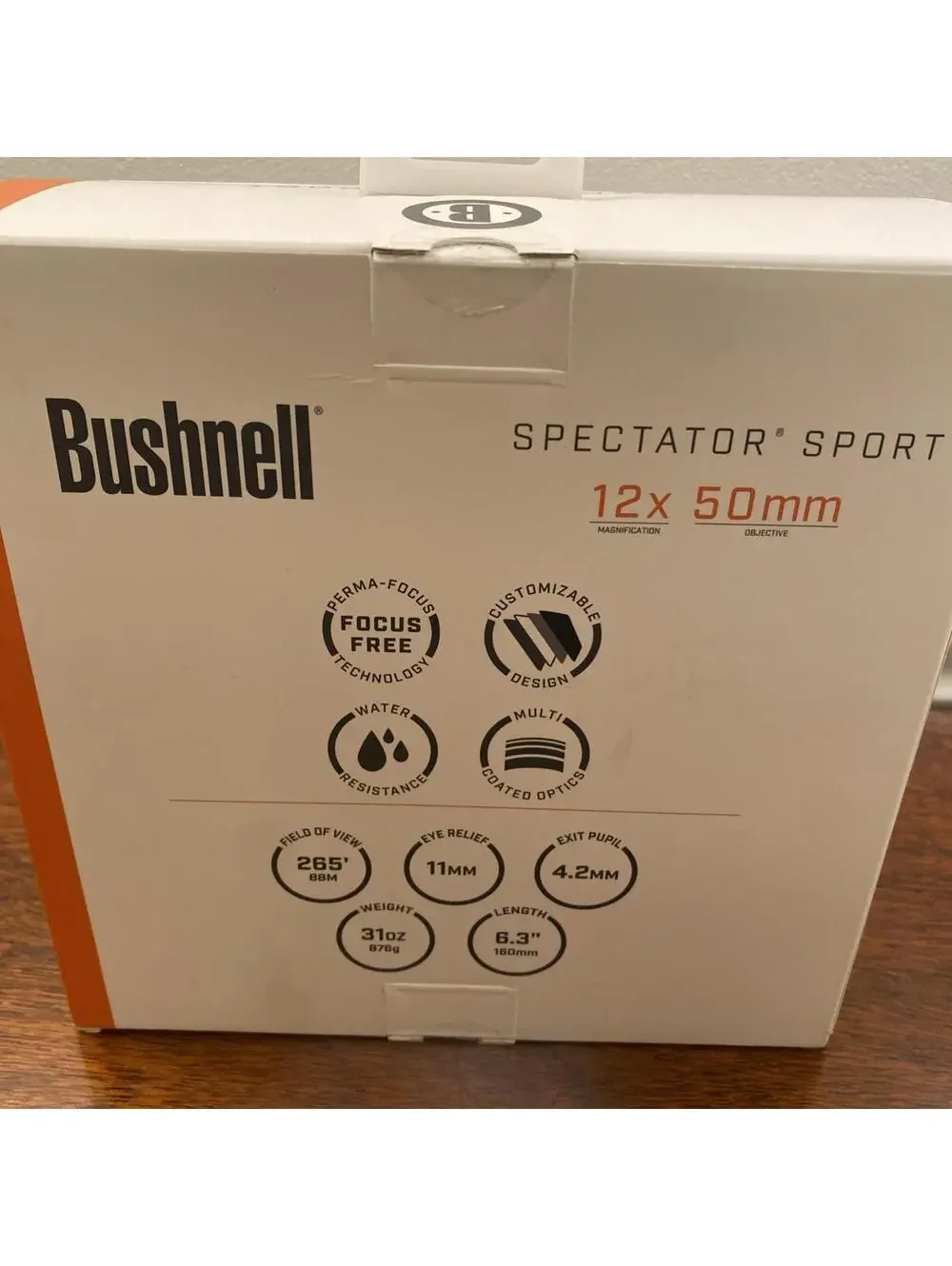 New in Box Bushnell Powerview 12x50mm- Safari Hunting Sports Stargazing